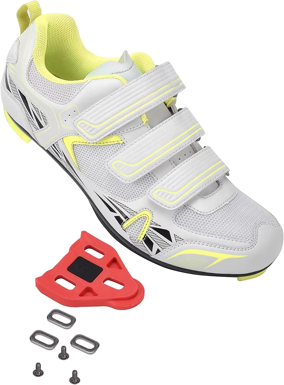 Patavinity Cycling Men's Shoes for Bike with Delta-Compatible Bike Cleats