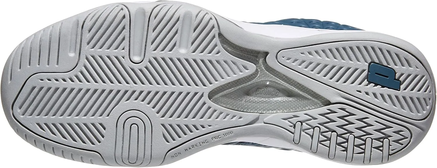 Prince T22 White/Navy/Silver Men's Shoes