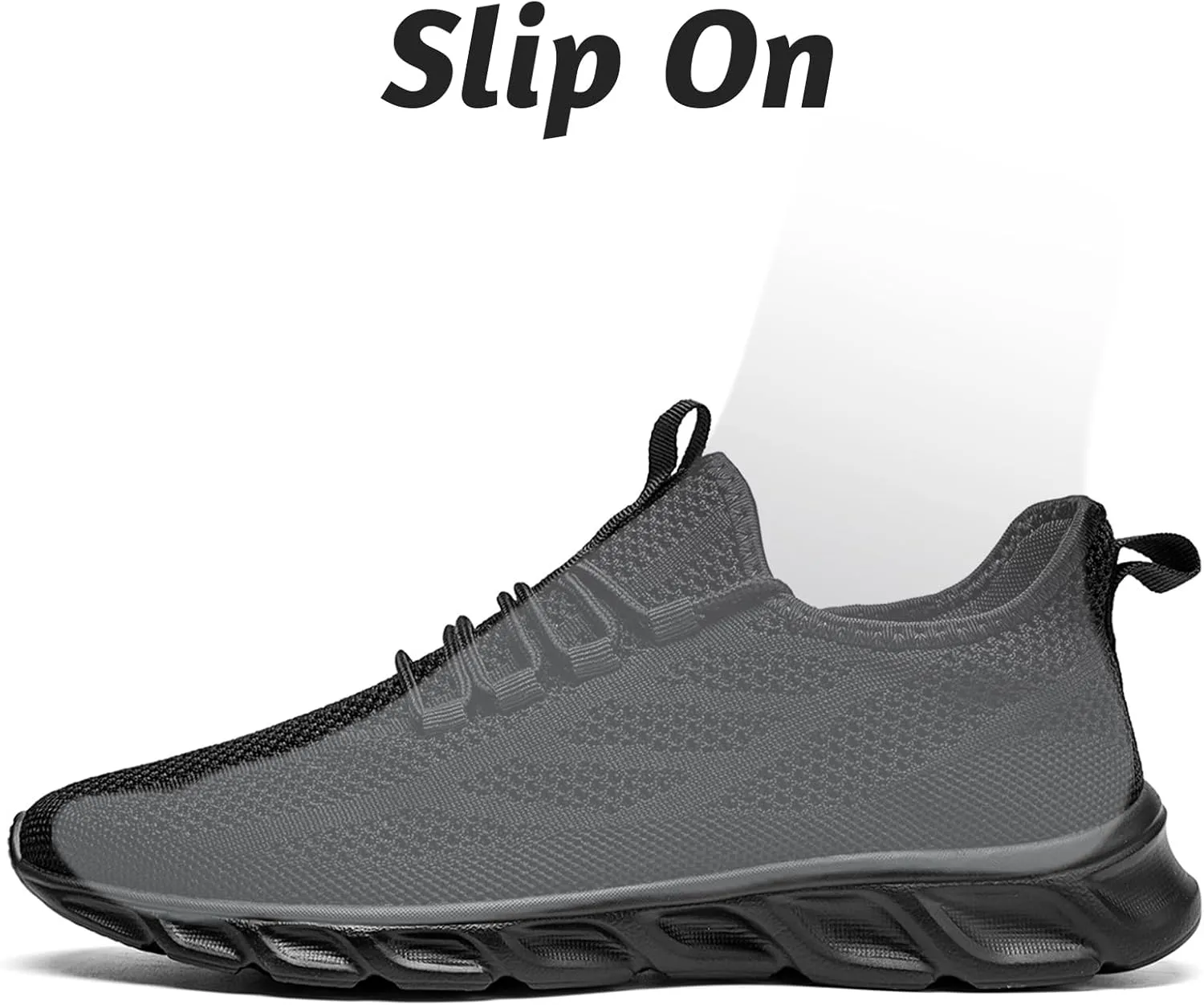 QIJGS Mens Running Shoes Tennis for Men Fashion Workout Athletic Gym Mesh Lightweight Sports Casual Sneakers