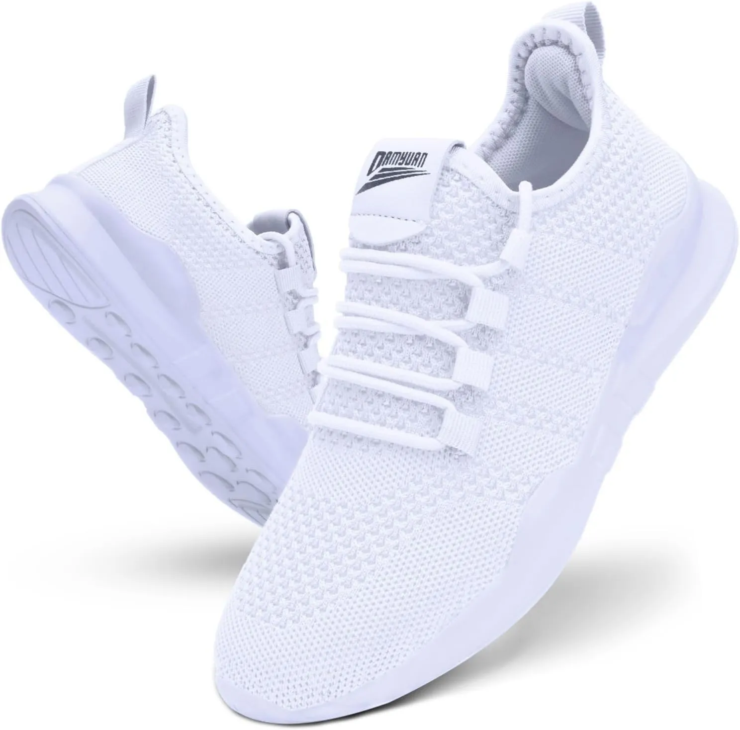 QIJGS Running Shoes for Men Gym Tennis Athletic Mesh Sneakers Lightweight Sports Fashion Workout Casual Shoes
