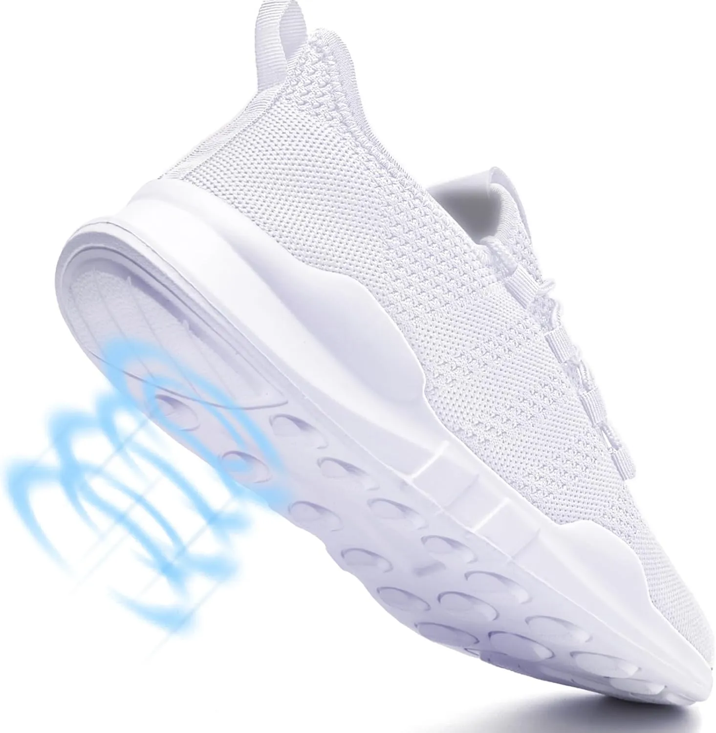 QIJGS Running Shoes for Men Gym Tennis Athletic Mesh Sneakers Lightweight Sports Fashion Workout Casual Shoes