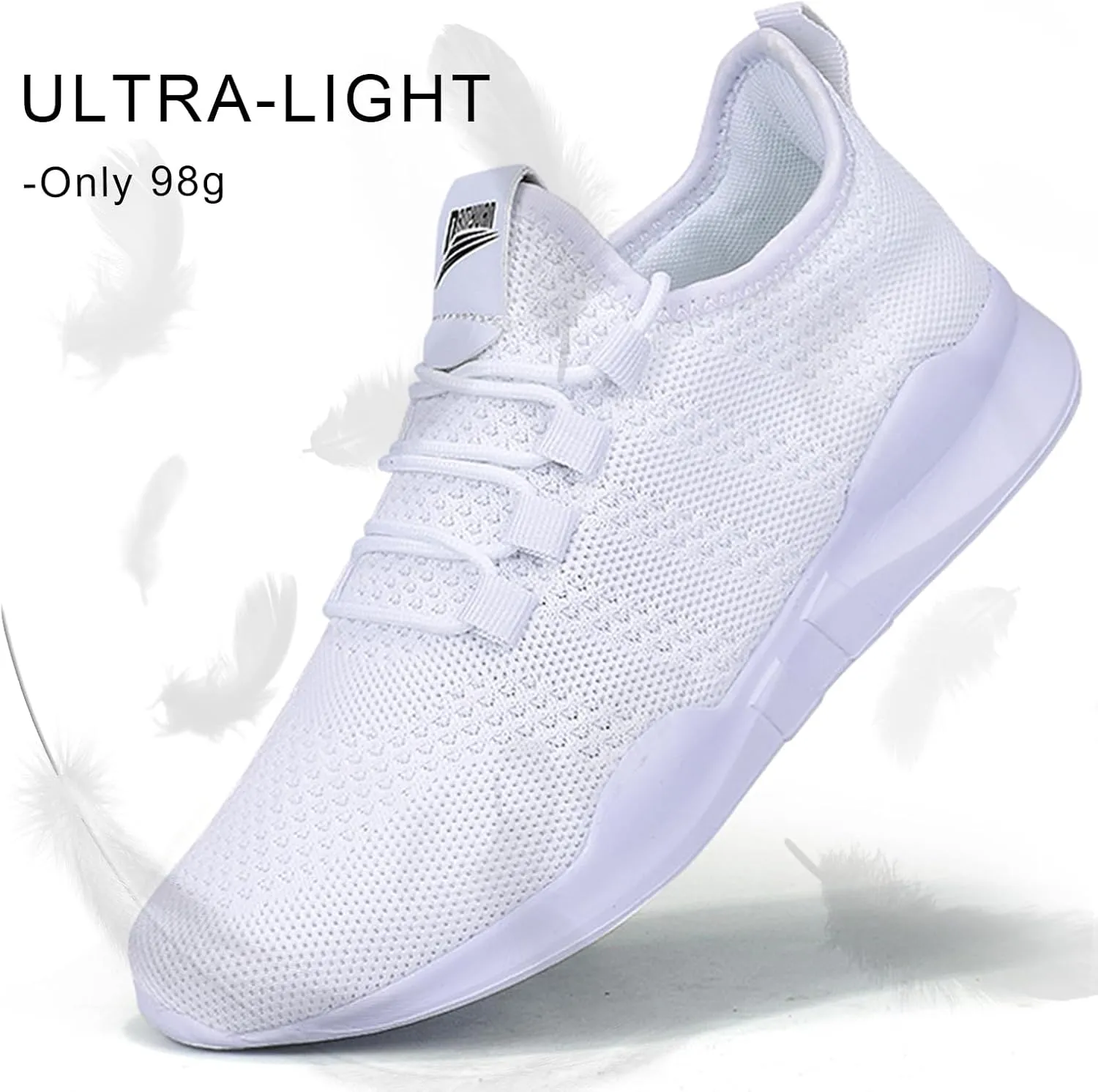 QIJGS Running Shoes for Men Gym Tennis Athletic Mesh Sneakers Lightweight Sports Fashion Workout Casual Shoes