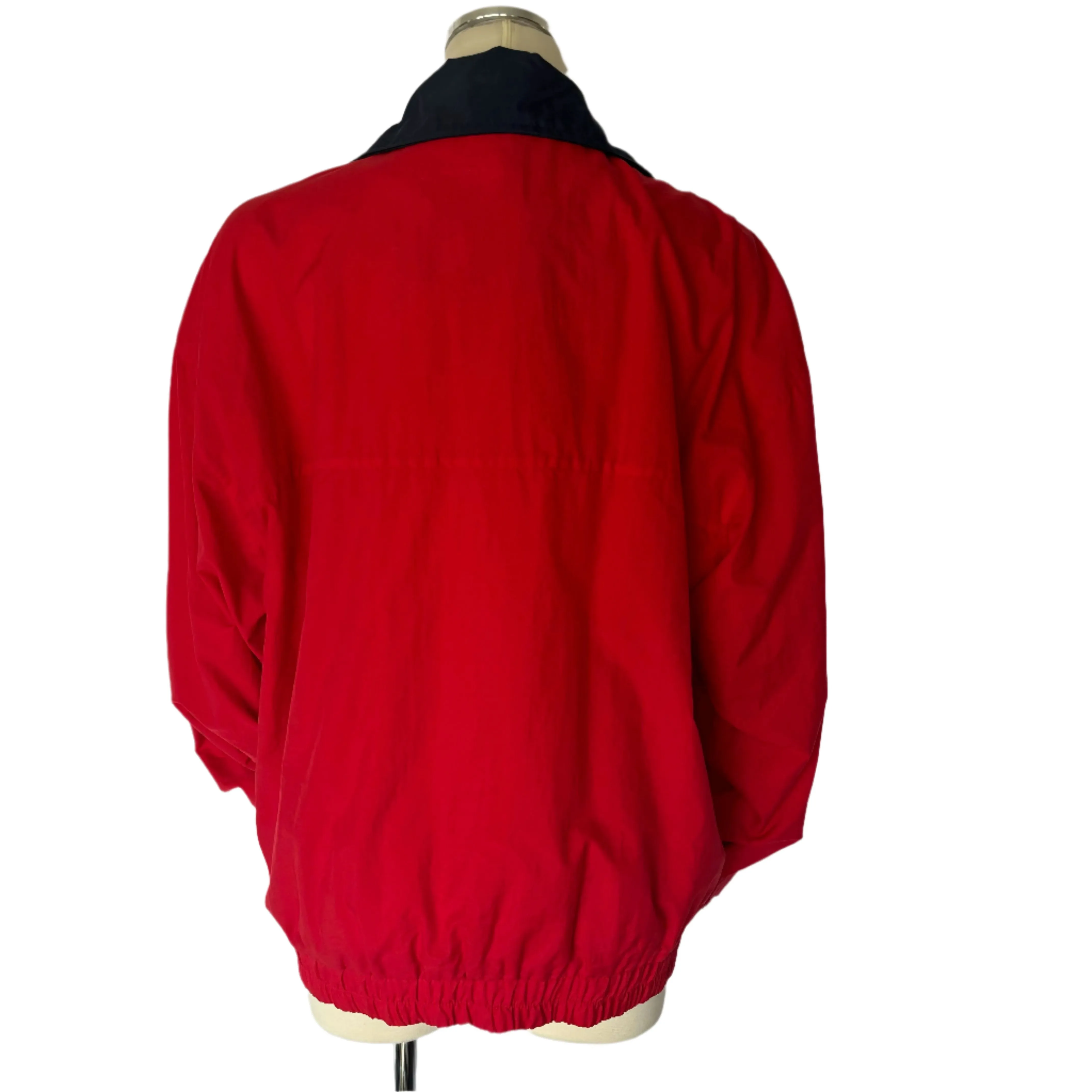Red Windbreaker Jacket