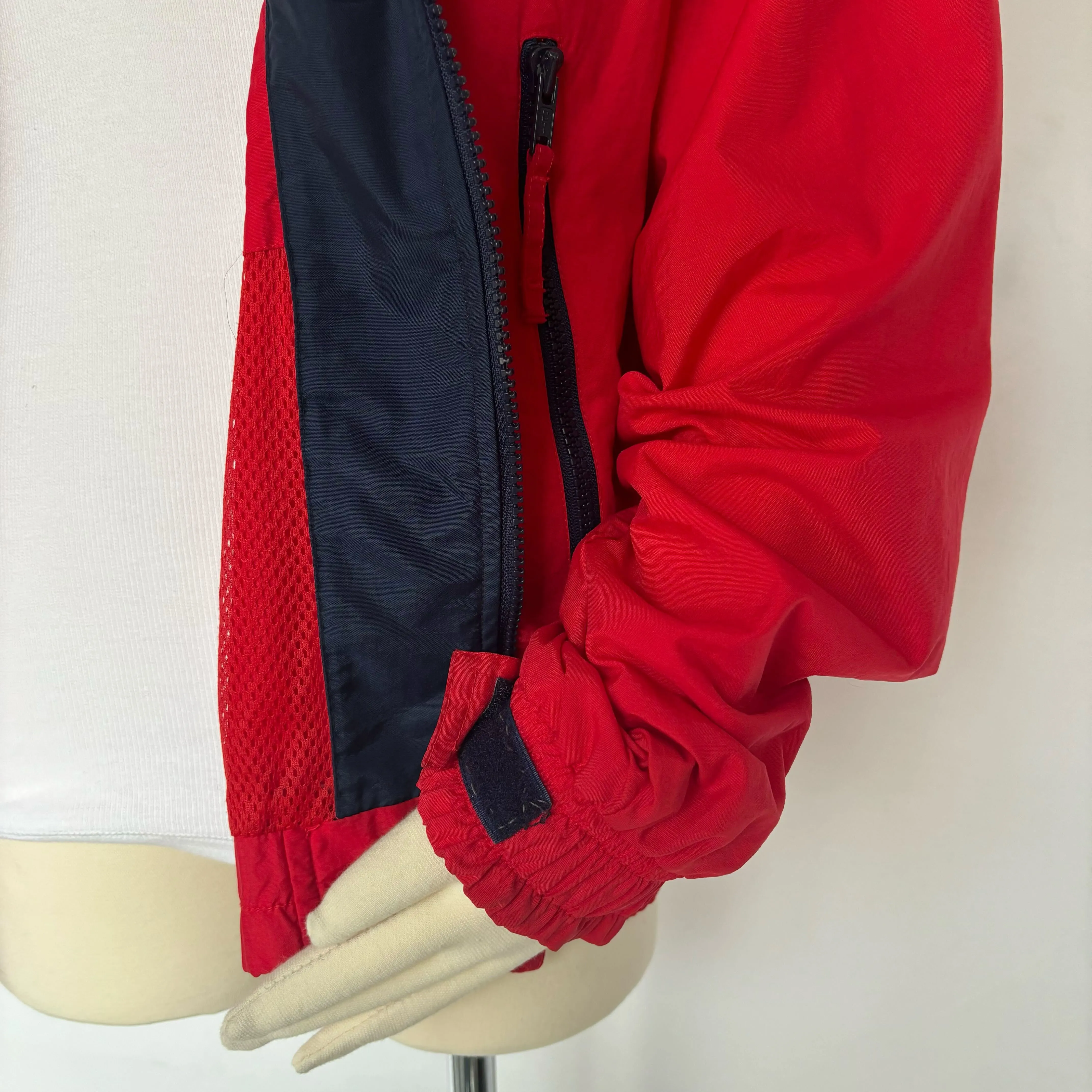 Red Windbreaker Jacket