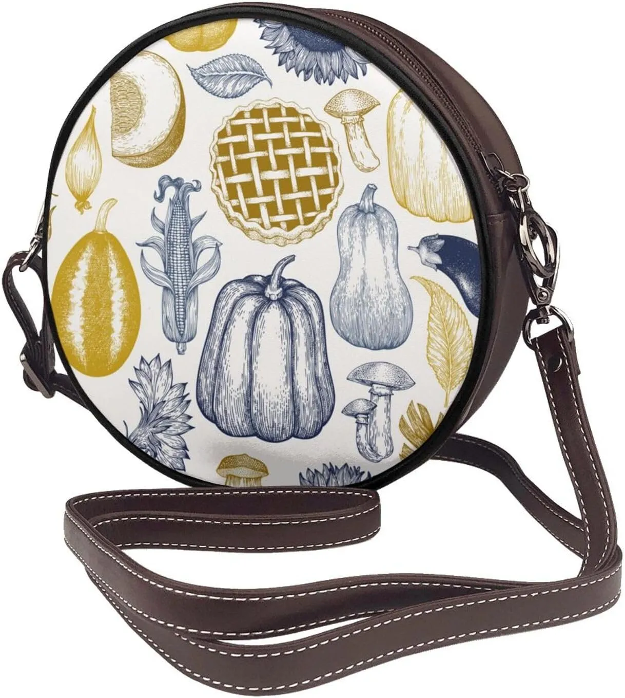 Round Crossbody Bags for Women, Small Purse and Crossbody Handbags Purse Satchel