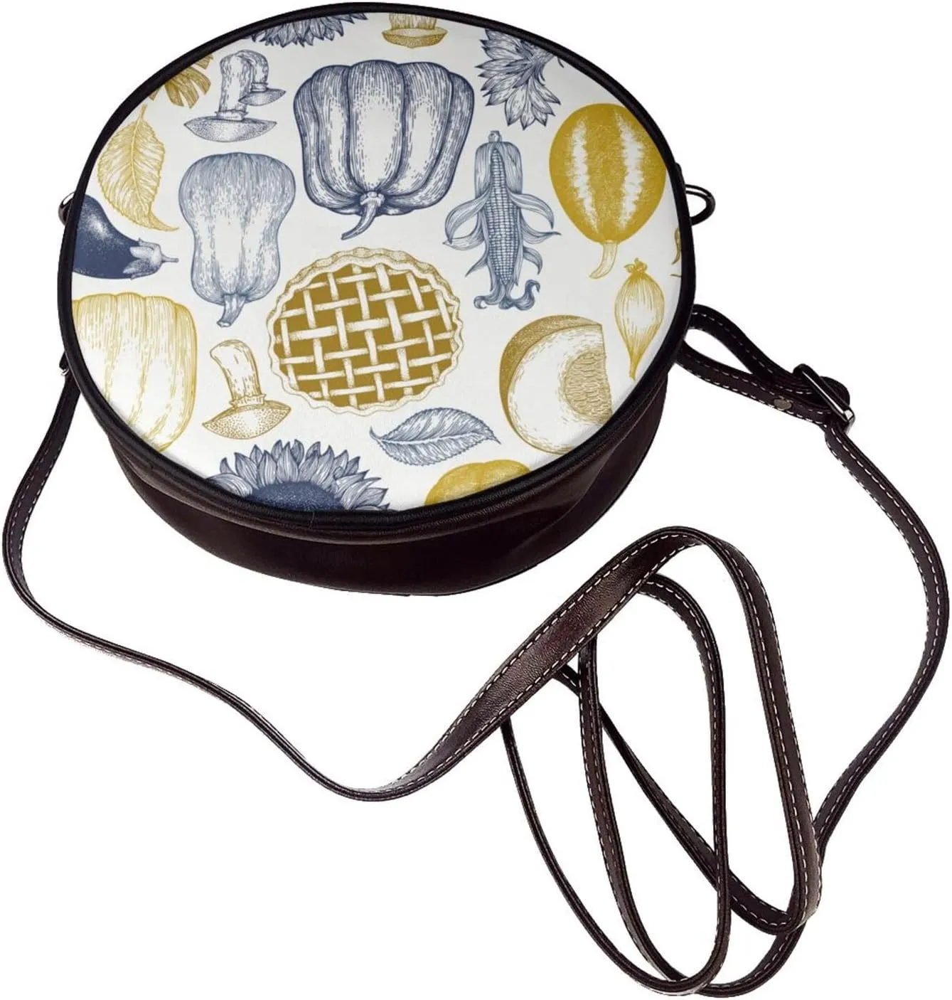 Round Crossbody Bags for Women, Small Purse and Crossbody Handbags Purse Satchel