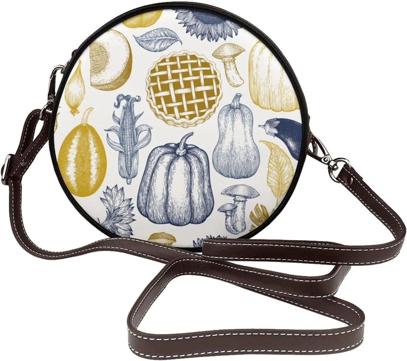 Round Crossbody Bags for Women, Small Purse and Crossbody Handbags Purse Satchel