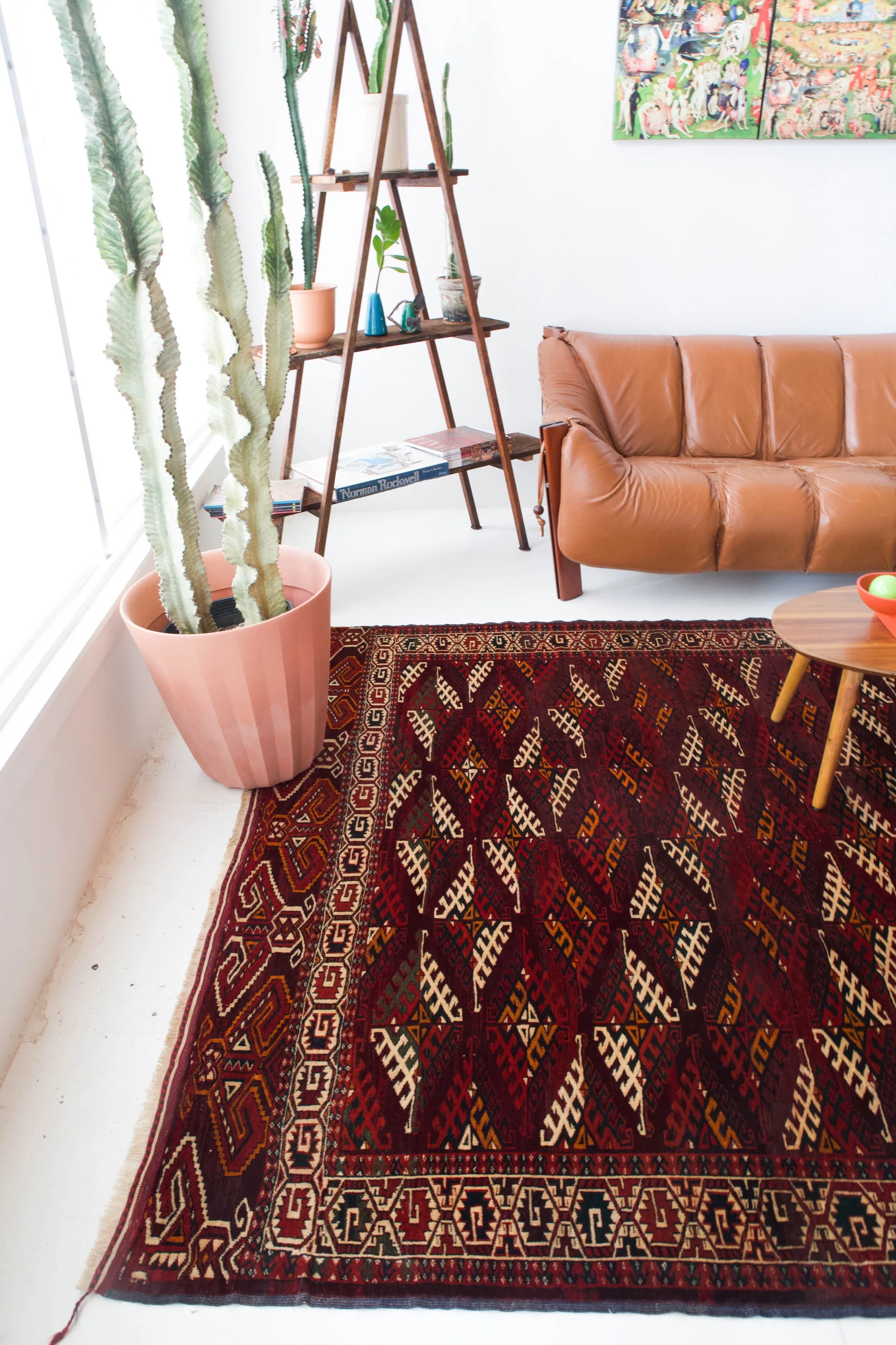 Semi-antique Turkoman Yomut Rug 6'10"x10'10"