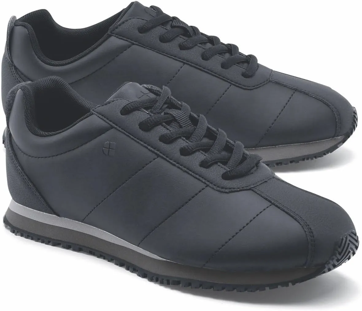 Shoes for Crews Avery, Women's Slip Resistant Work Shoes, Water Resistant, Black