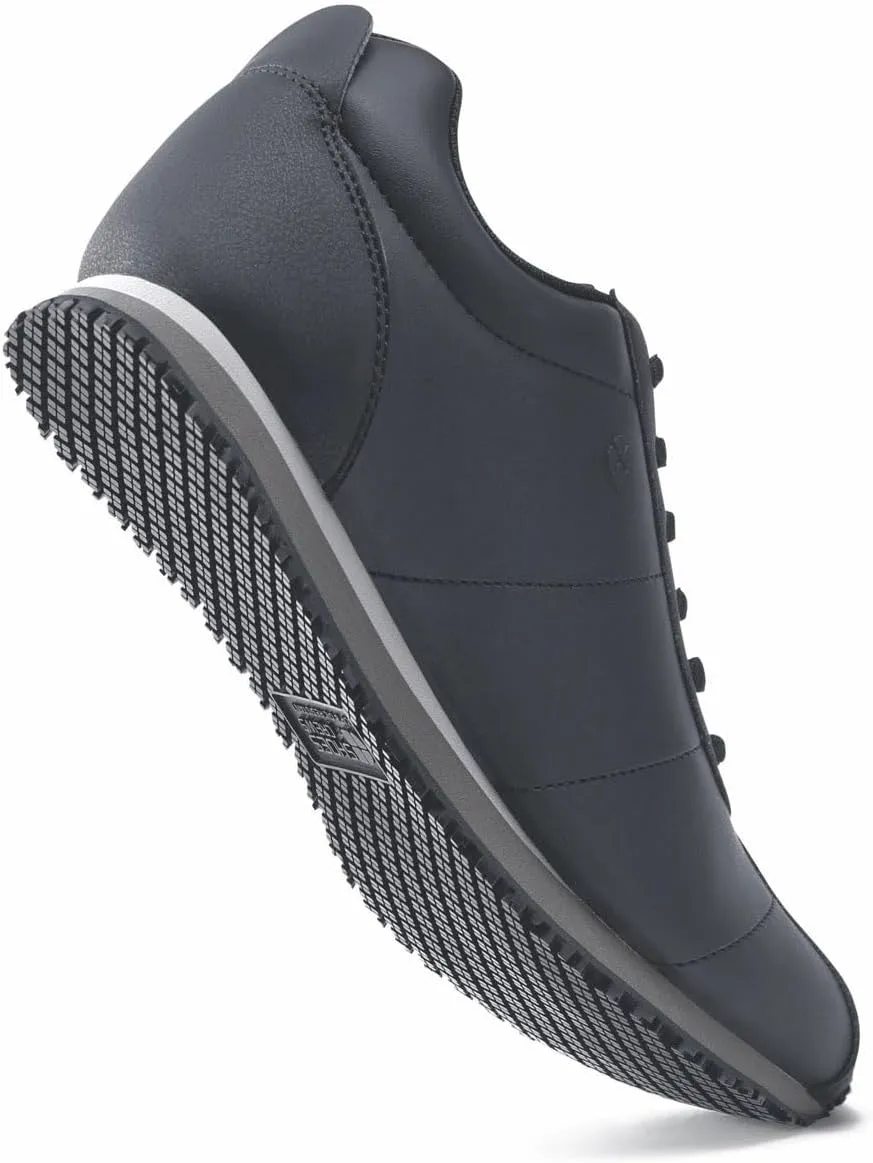 Shoes for Crews Avery, Women's Slip Resistant Work Shoes, Water Resistant, Black