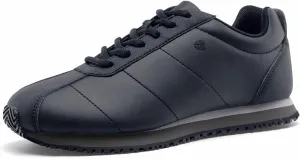 Shoes for Crews Avery, Women's Slip Resistant Work Shoes, Water Resistant, Black