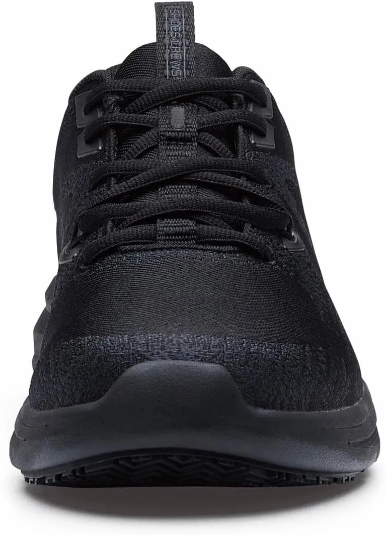 Shoes for Crews Toby II, Men's Slip Resistant Non Slip Work Shoes, Zapatos de Trabajo para Hombres, Chef Kitchen Shoes, Black