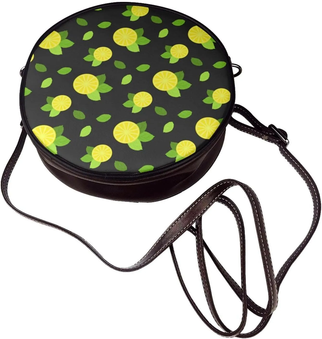 Shoulder Bag Circle Crossbody Bag for Women, Vintage Shoulder Purse, Round Purses Bag for Women