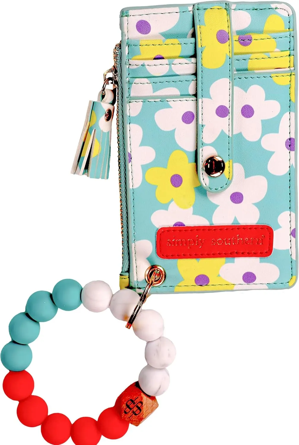 Simply Southern Bead Bangle Wallet (Flower)