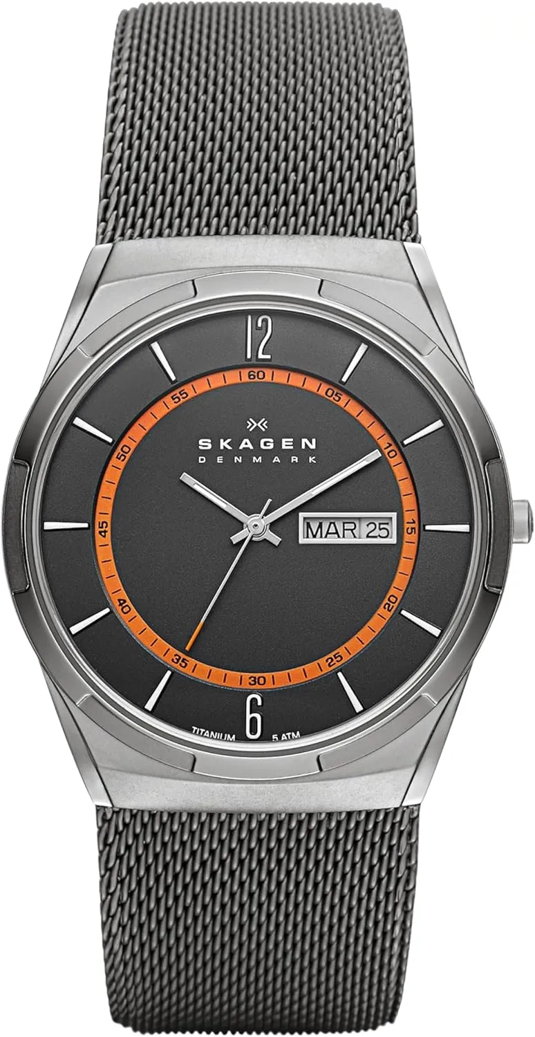Skagen Men's Melbye Three-Hand Band Watch