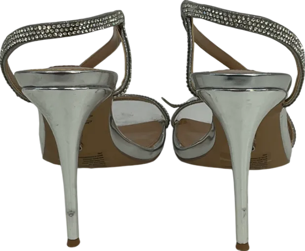 STEVE MADDEN Metallic Novelize Heeled Sandals UK 6 EU 39 