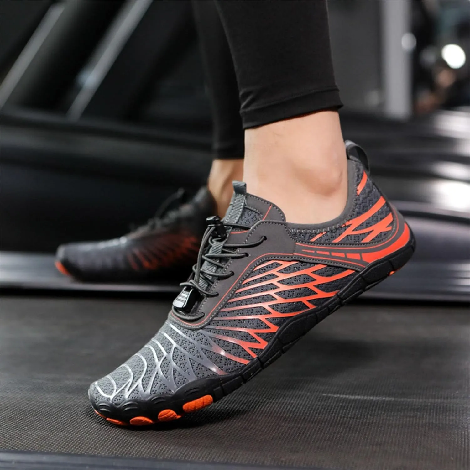 StoneLiquid Outlivia Barefoot Shoes, Hike Women Footwear Walking Shoes with Wide Toe Box