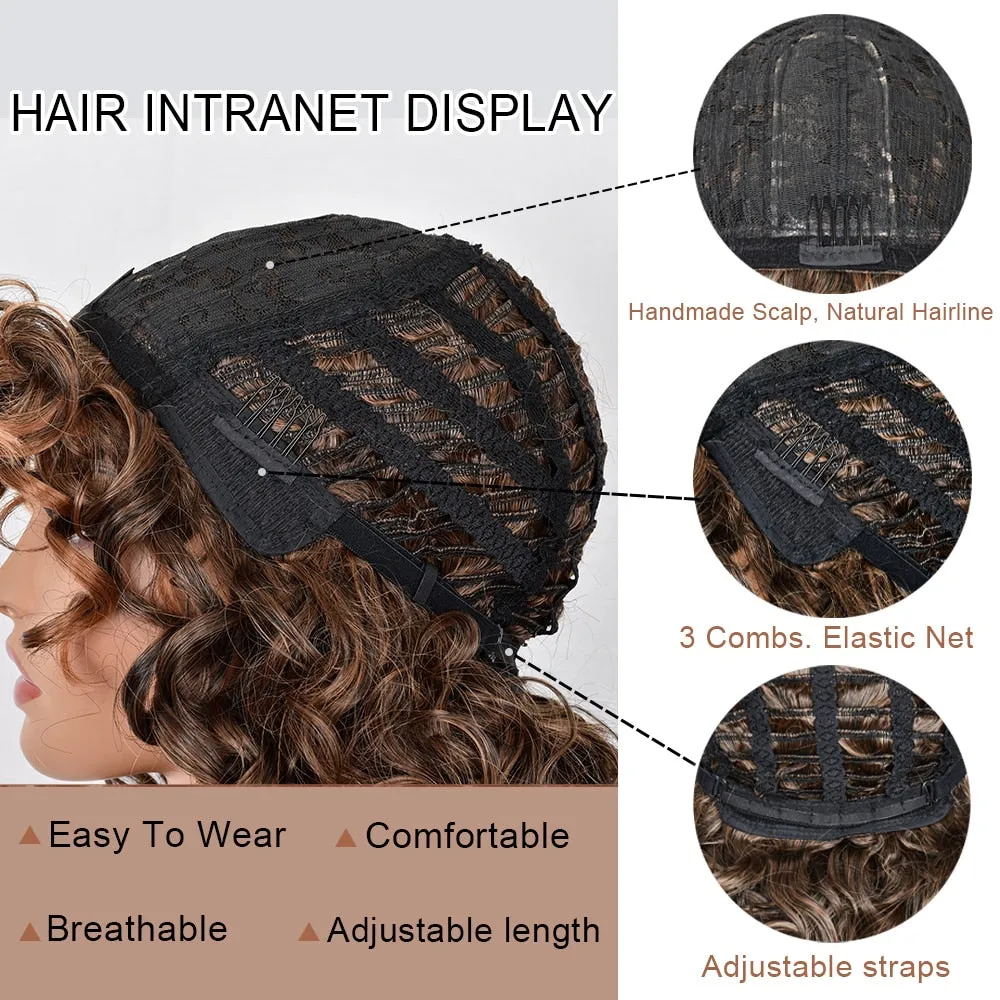 TEEK - Let Loose Curly Synth Wigs