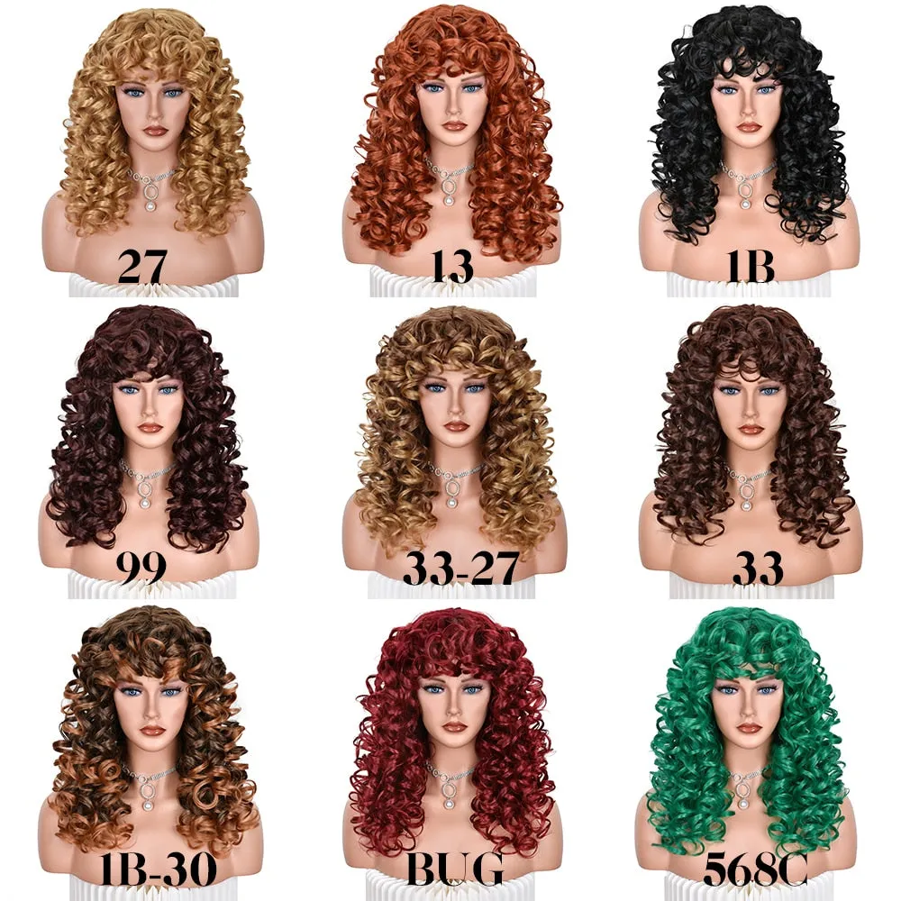 TEEK - Let Loose Curly Synth Wigs