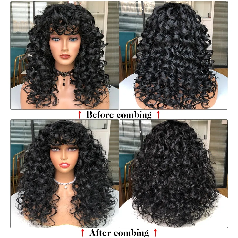 TEEK - Let Loose Curly Synth Wigs