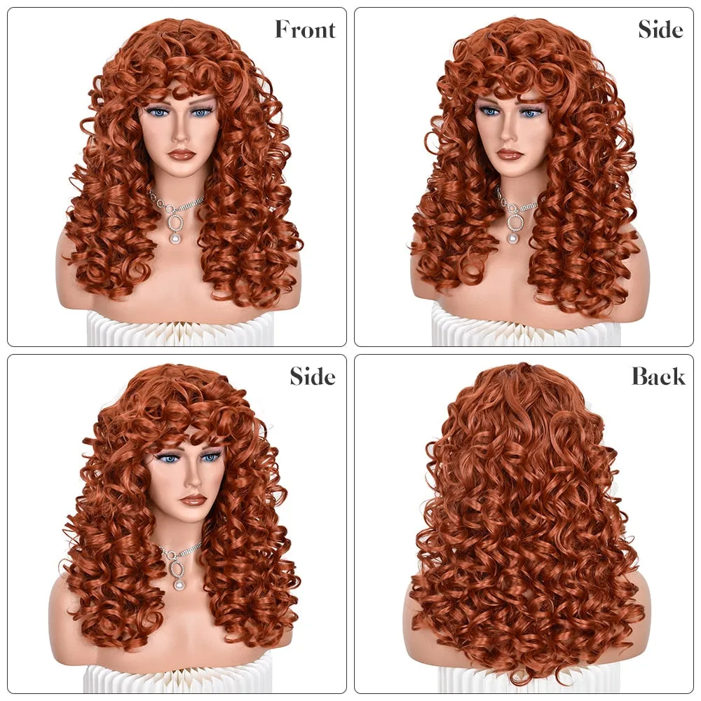 TEEK - Let Loose Curly Synth Wigs