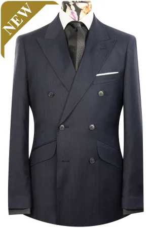 The Huxley Navy Dot Double Breasted Suit