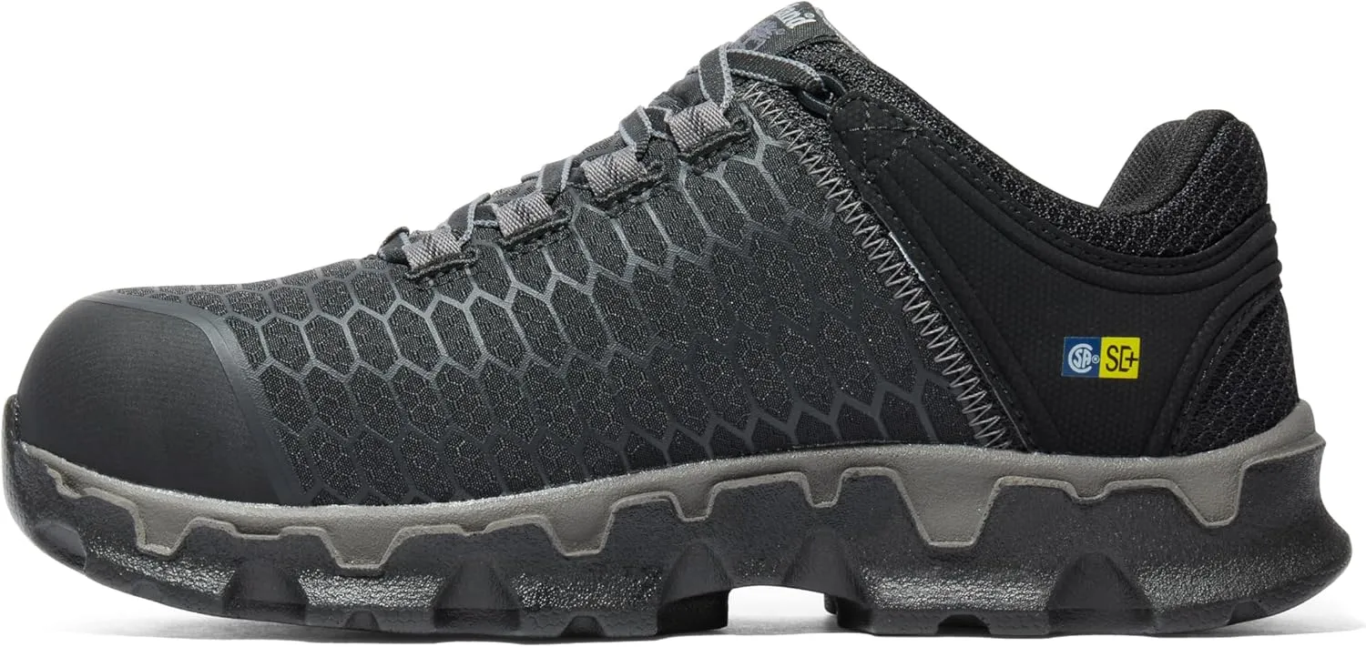 Timberland PRO Women's Powertrain Sport Alloy Safety Toe Static Dissipative Industrial Athletic Work Shoe