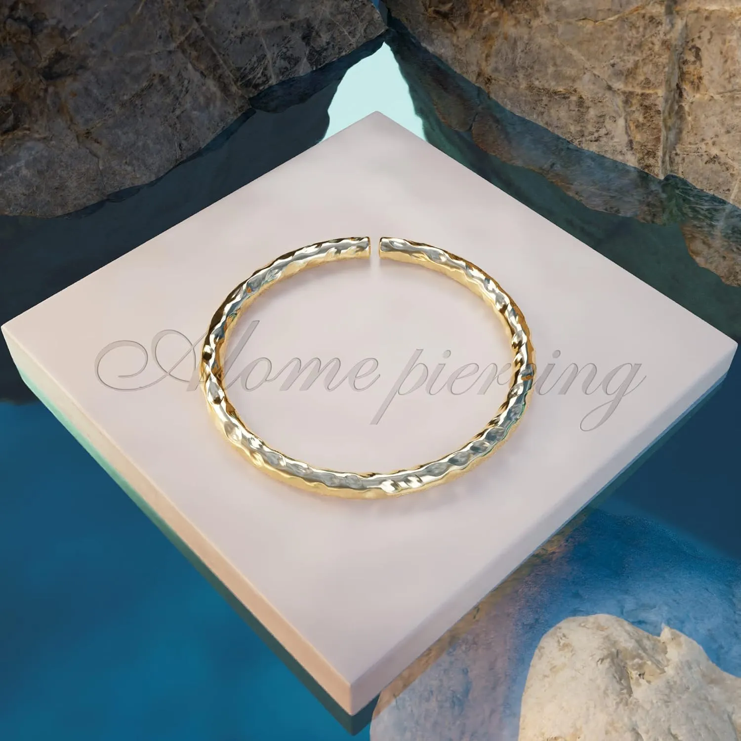 Tiny Cut wire Gold ROOK hoop - 20 gauge snug Rook piercing thin rook ring - Gold filled rook jewelry (gold, cut wire))