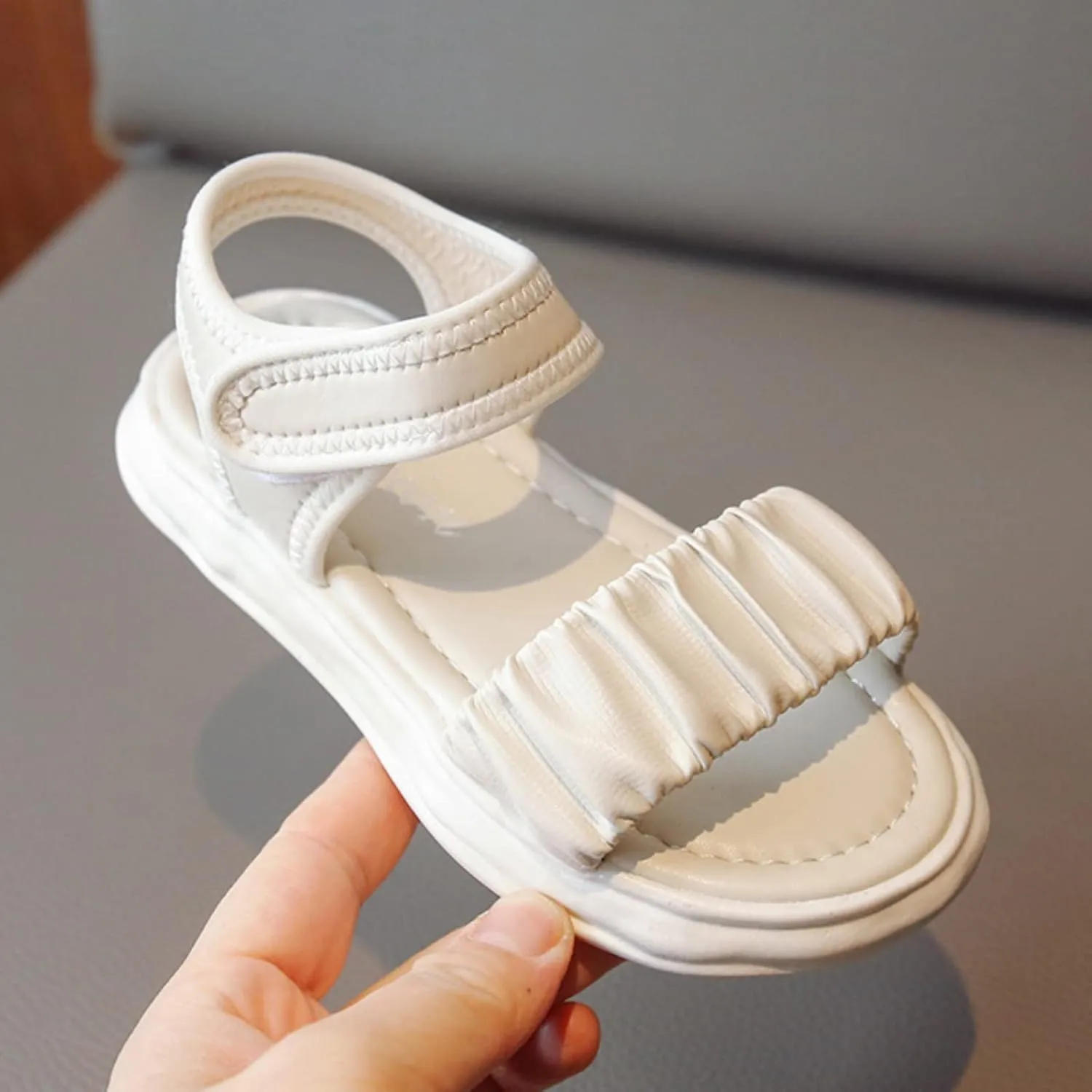 Toddler Girl Sandals Little Girl Summer Dress Shoes Lightweight Open Toe Beach Holiday Flat Sandals for Girls