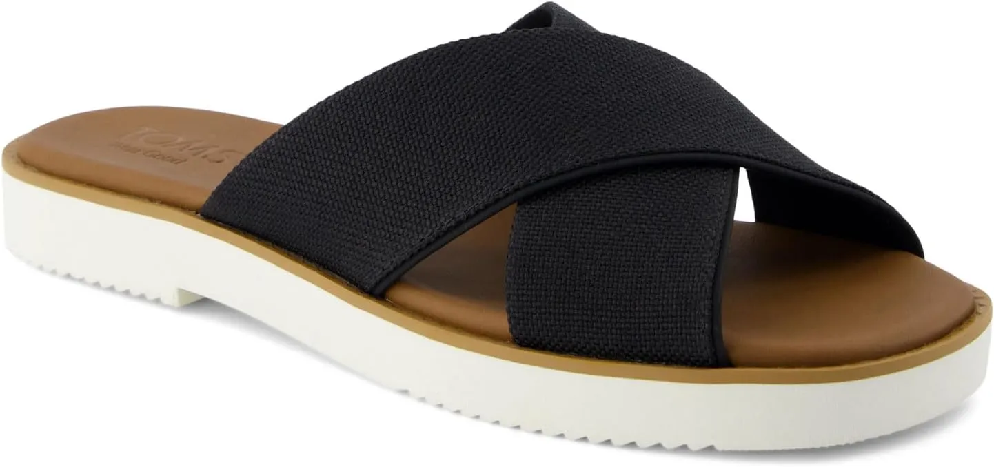 TOMS Women's Mae Crossover Flat Sandal