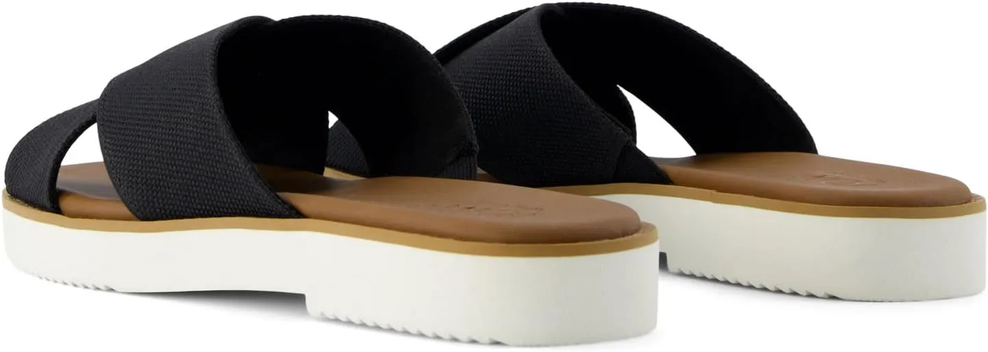TOMS Women's Mae Crossover Flat Sandal