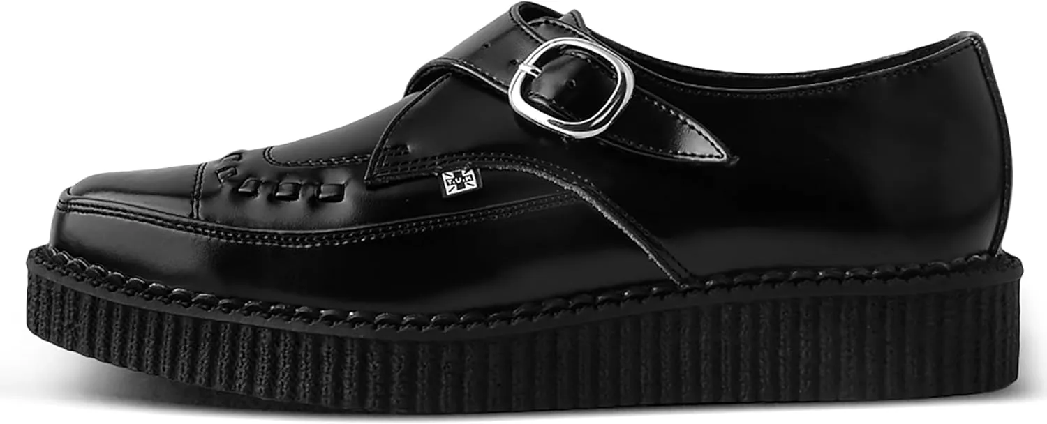 T.U.K Pointed Buckle Creeper Shoes