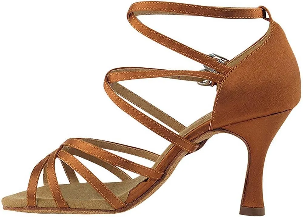 Very Fine Dance Shoes Women's Ballroom Dance Shoes Tango Wedding Salsa Shoes Sera5008EB Comfortable 2.5"[Bundle of 5]