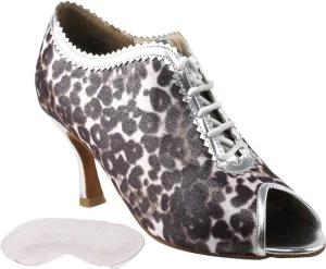 Very Fine Dance Shoes Women's Salsa Ballroom Tango Latin Dance Shoes CD3023 Bundle with Back-of-Heel Cushions 2.5"