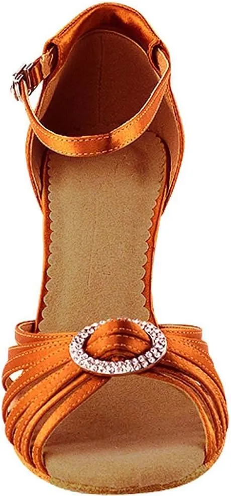 Very Fine Women Ballroom Dance Shoes Tango Wedding Salsa Shoes Sera1671BEB Comfortable Dance Shoes 3" [Bundle of 5]