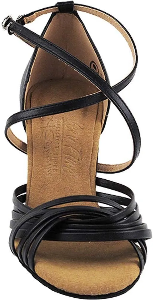 Very Fine Women's Ballroom Dance Shoes Tango Wedding Salsa Shoes S1001EB Comfortable Dance Shoes 3" [Bundle of 5]