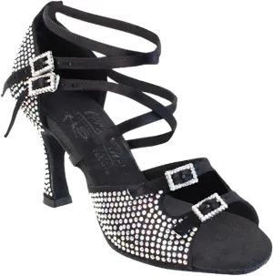 Very Fine Women's Ballroom Dance Shoes Tango Wedding Salsa Shoes S1004CCEB Comfortable Dance Shoes 3" [Bundle of 5]