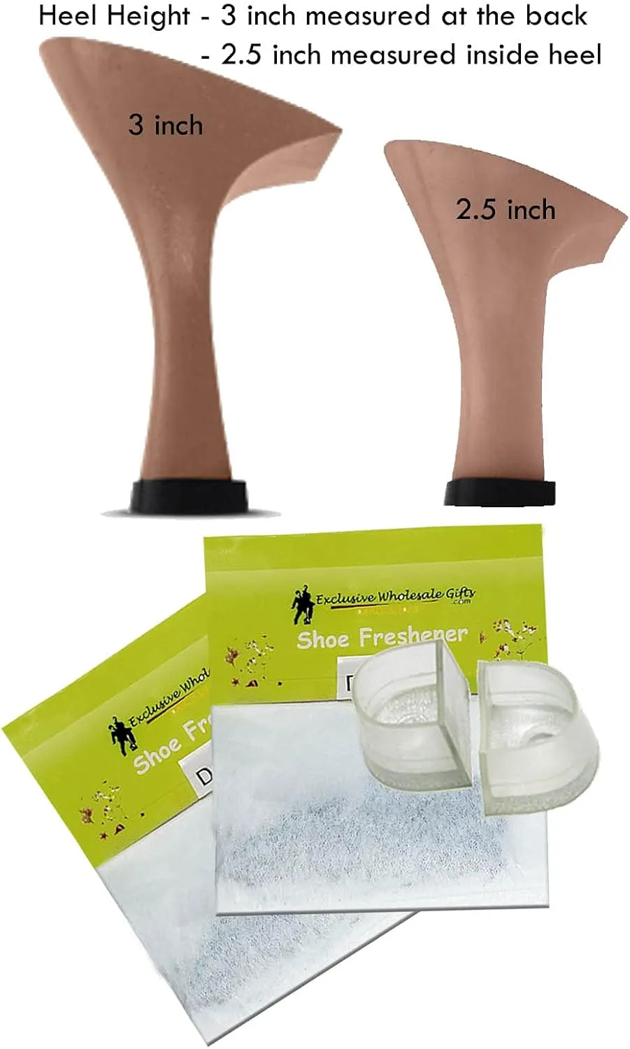 Very Fine Women's Ballroom Dance Shoes Tango Wedding Salsa Shoes S2806EB Comfortable Dance Shoes 2.5" [Bundle of 5]