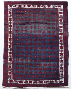Vintage Balikesir Rug 5'x8'2"