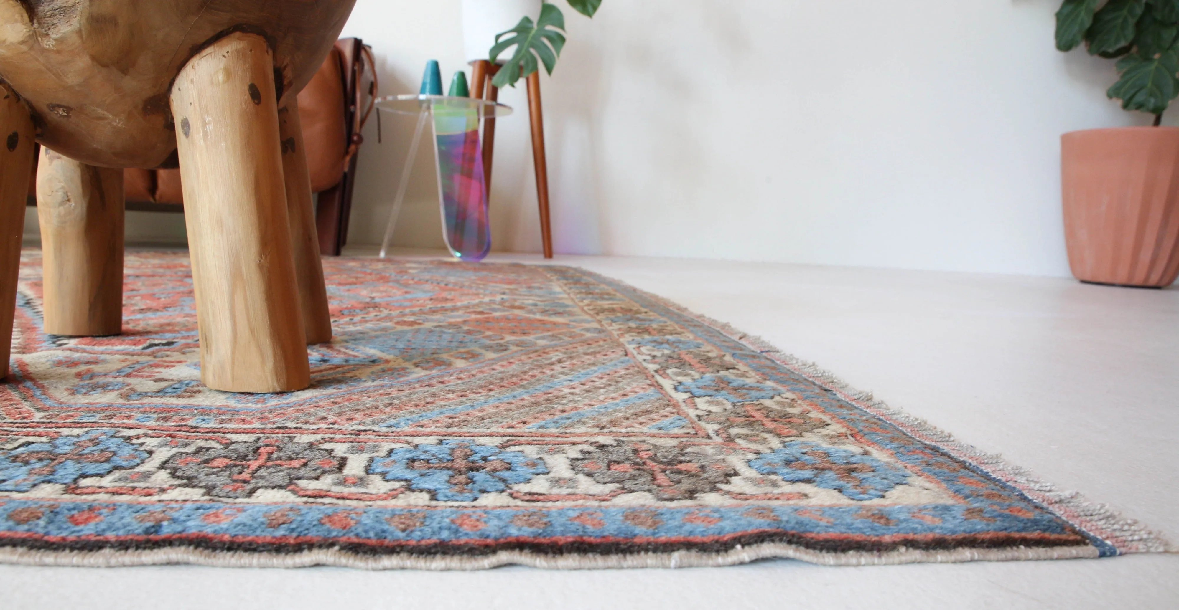Vintage Shirvan style Rug 6'6"x10'