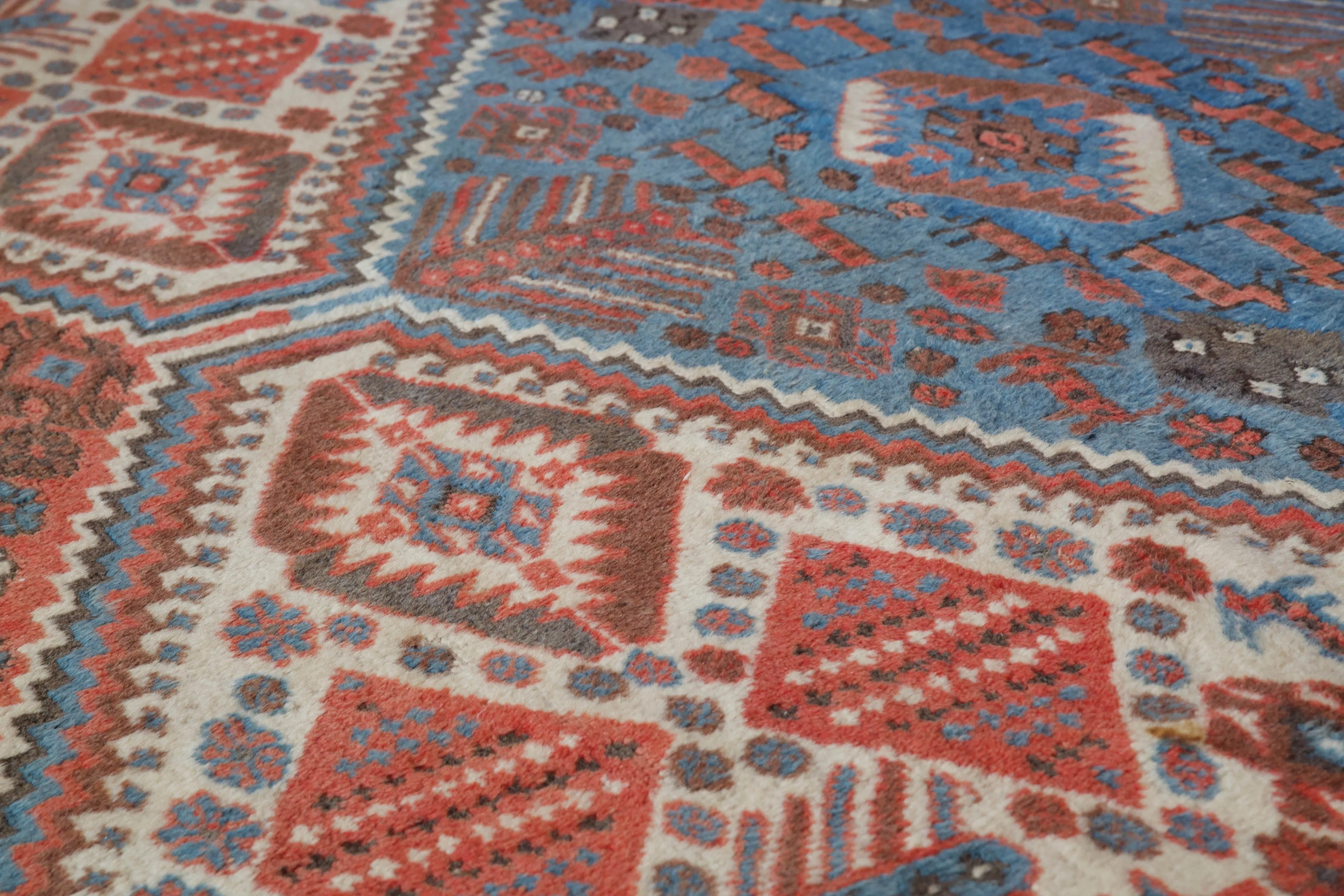 Vintage Shirvan style Rug 6'6"x10'