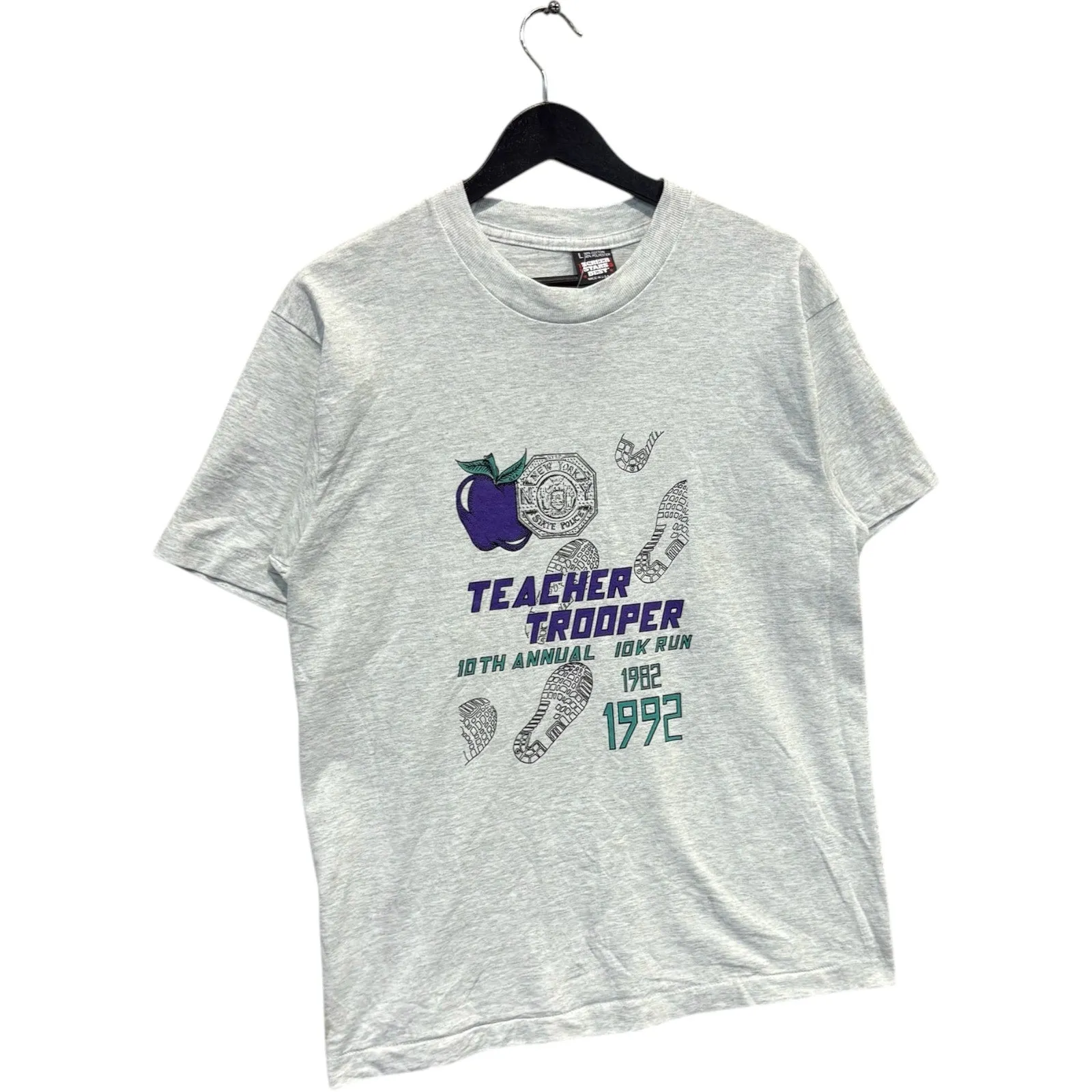 Vintage Teacher Trooper Marathon Souvenir Tee 90s