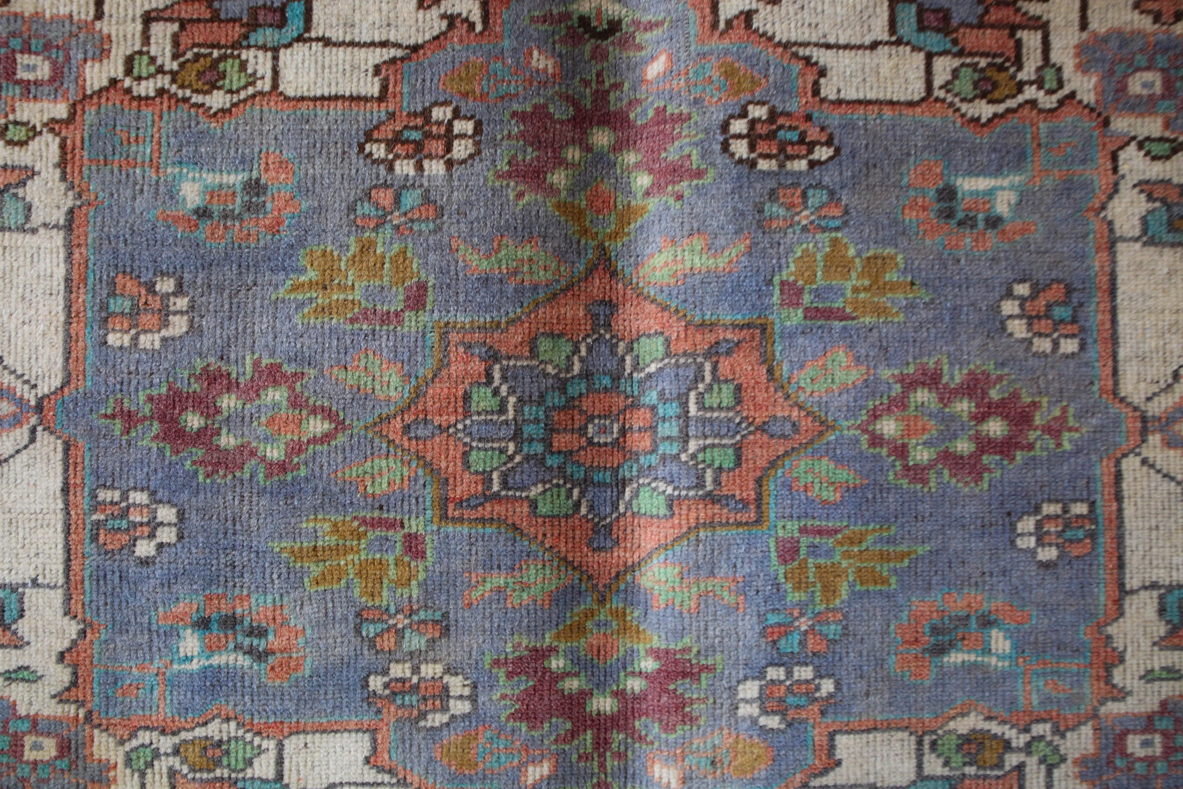 Vintage Turkish central Anatolian Rug 6'6"x10'