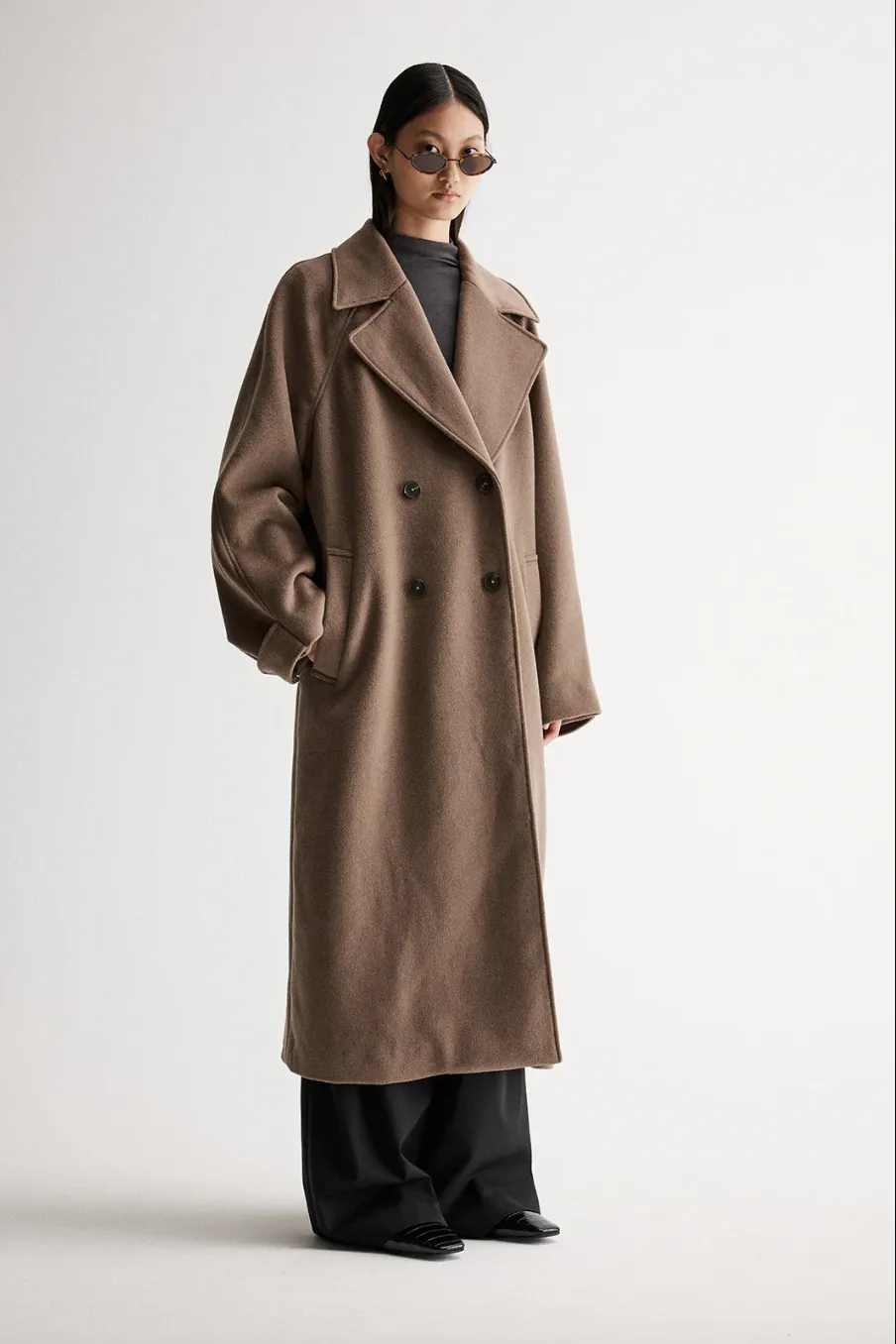 Winona Coat Dark Camel