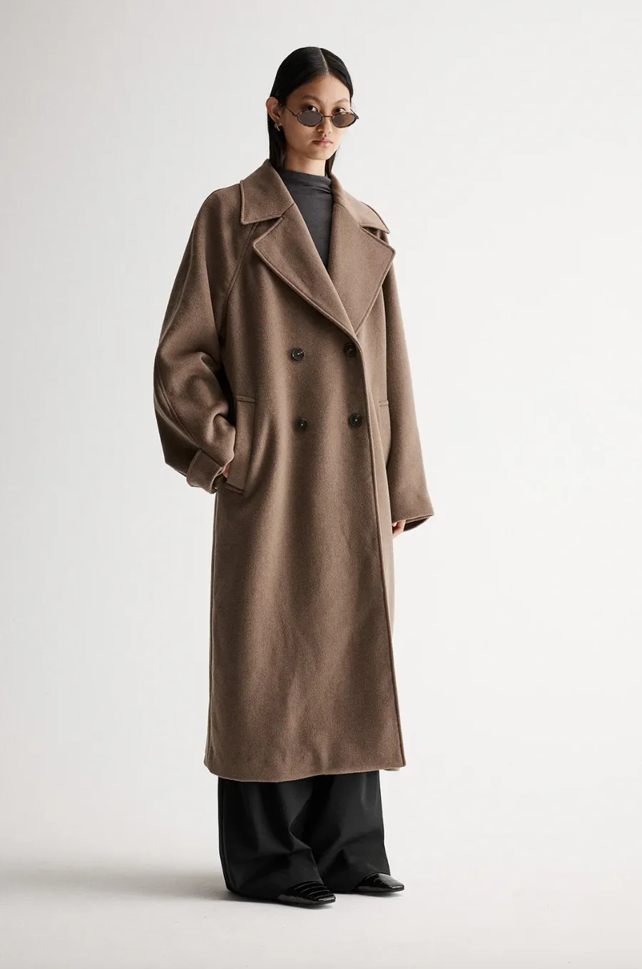 Winona Coat Dark Camel