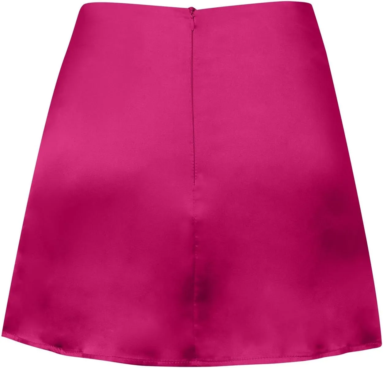 Women Sexy Mini Skirt Casual Slimming A-Line Short Skirts Elegant Basic High Waisted Skirts with Shorts Underneath