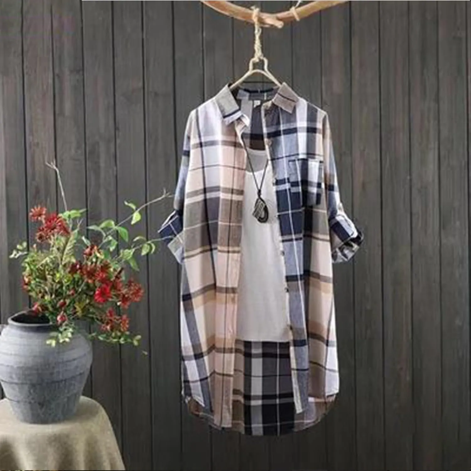 Women Striped Button Down Shirts Cotton Linen Blouse Tops Short Sleeve 2025 Shirt Trendy Vacation Work Clothes