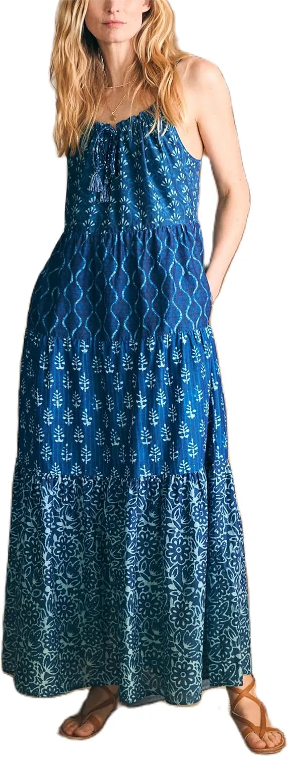 Women Summer Y2k Boho Maxi Dress Graffiti Spaghetti Strap Long Dress Causal Backless Flowy Beach Sundress