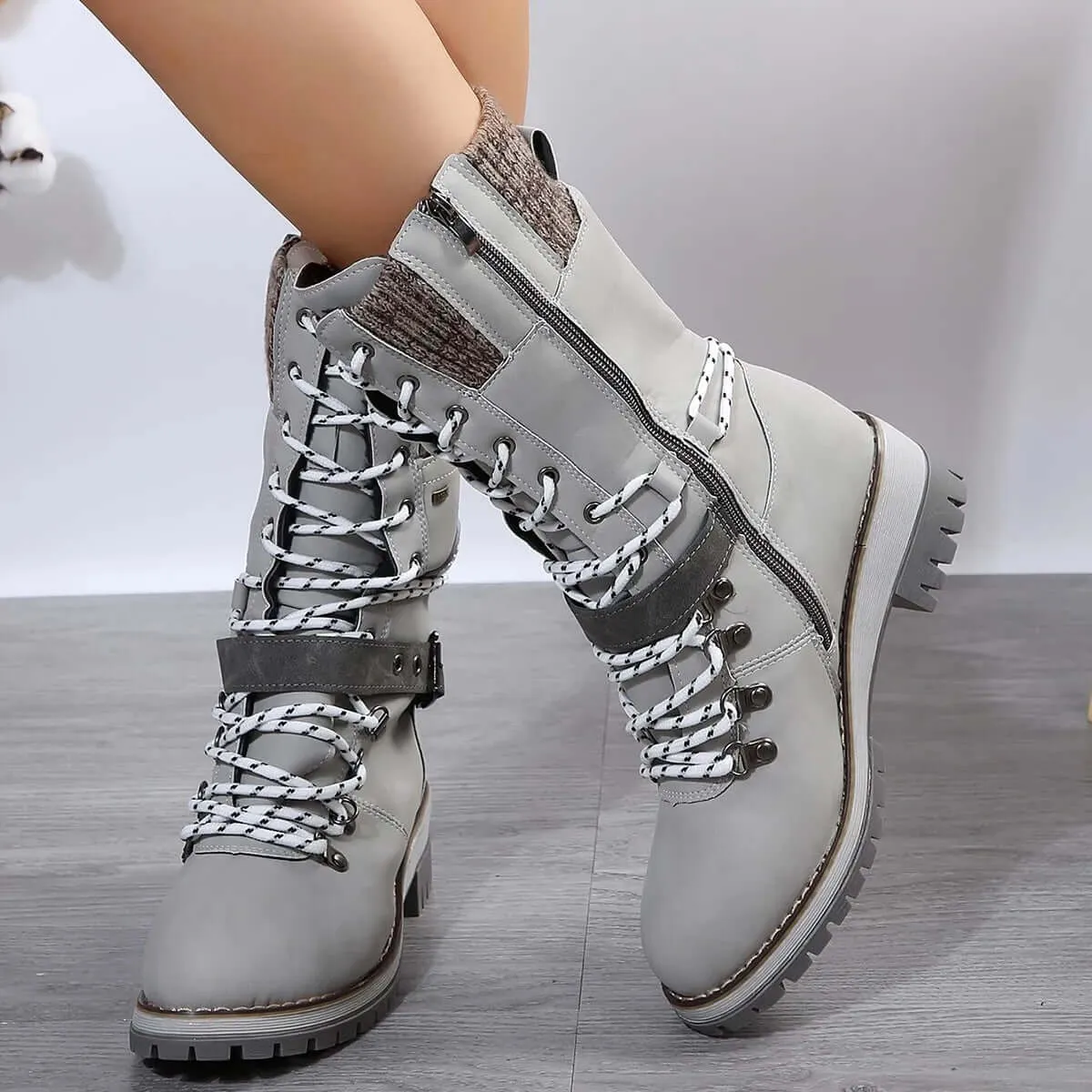 Women's Casual Side Zip Boots: Stylish & Comfortable Footwear