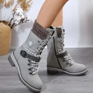 Women's Casual Side Zip Boots: Stylish & Comfortable Footwear